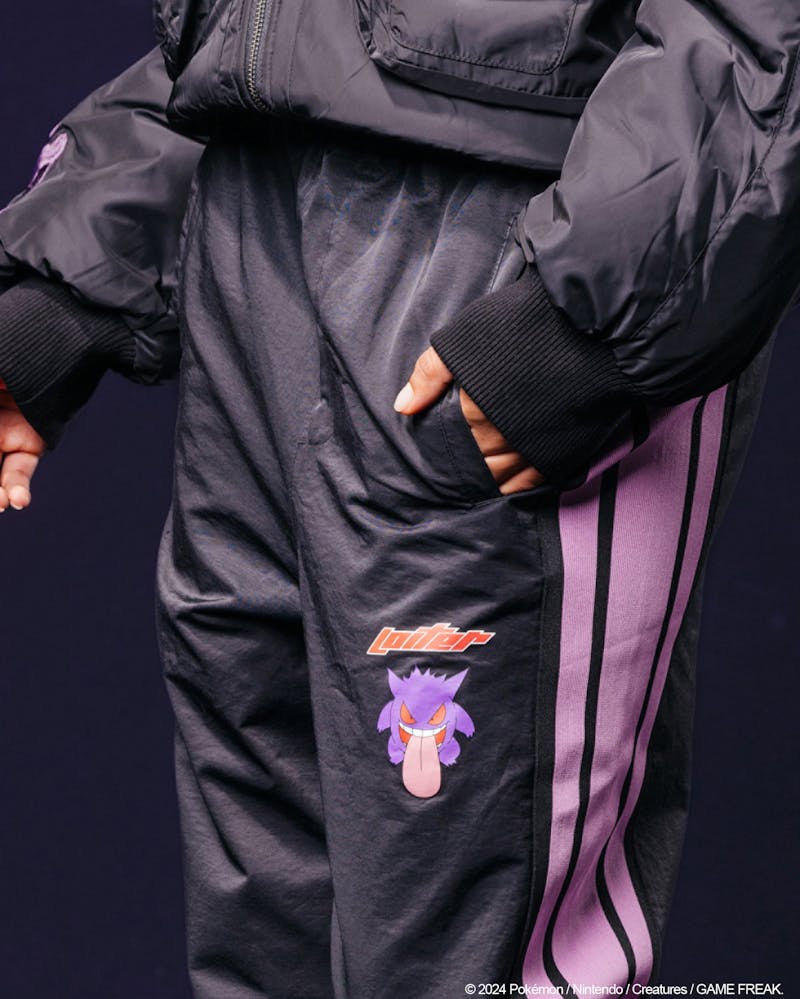 Pokémon By Loiter Gengar Trainer Trackpant Black/Purple