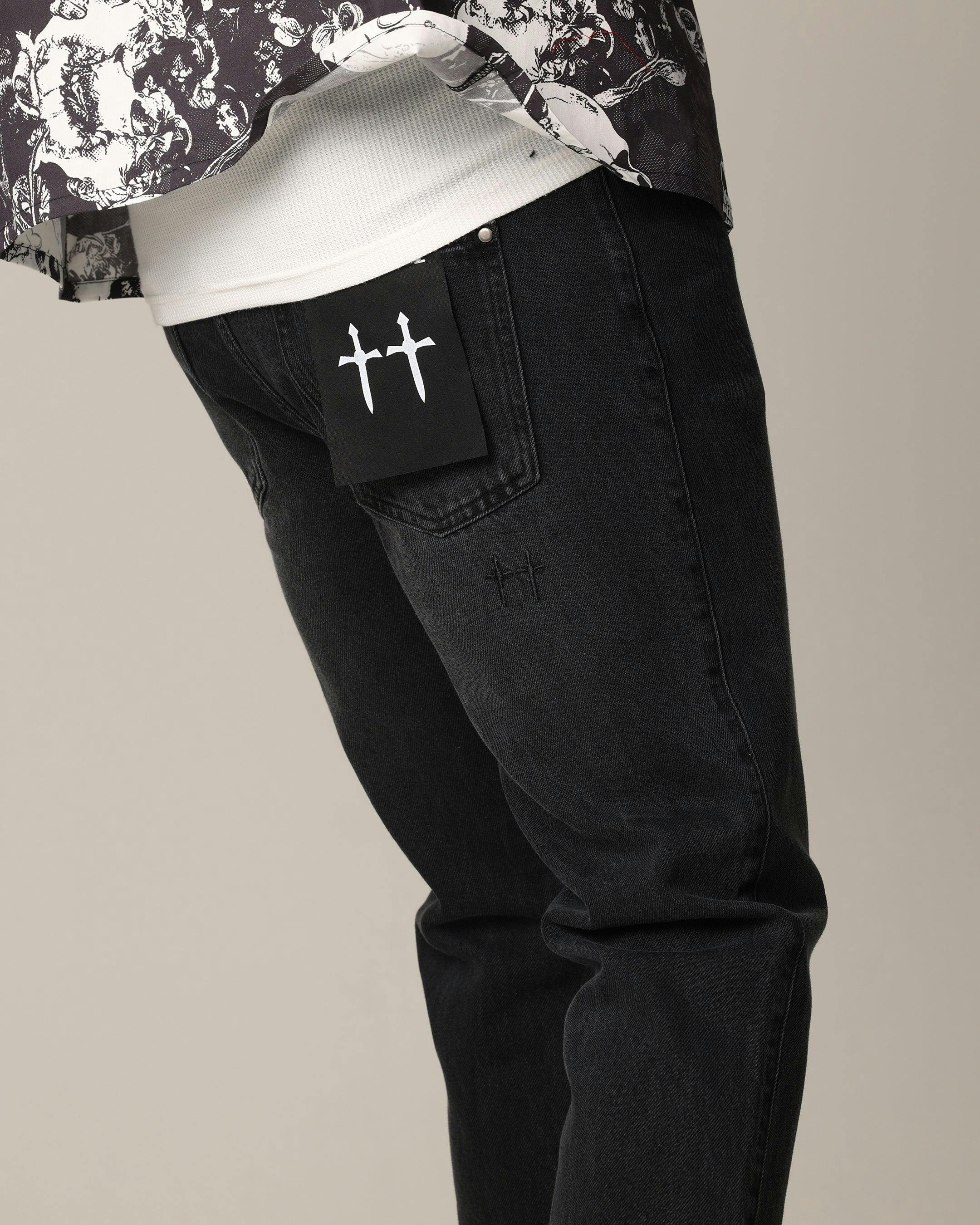 Saint Morta Fimi Jeans Black Shadow