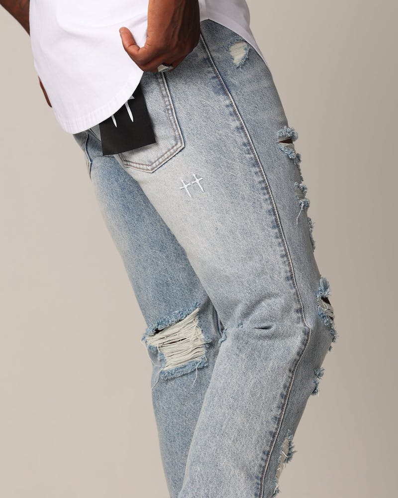 Saint Morta Riot Fimi Jeans Vintage Blue