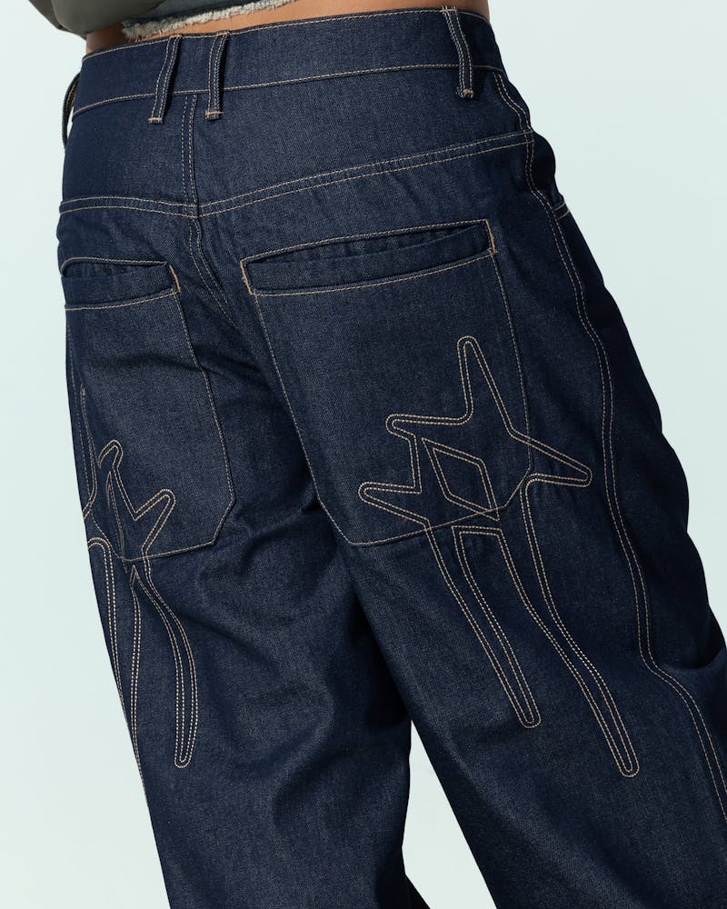 Loiter Star Born Jeans Raw Indigo