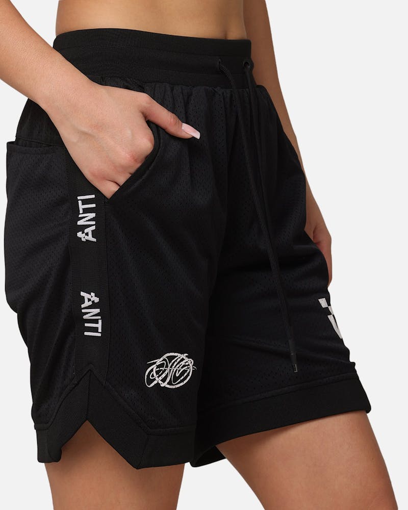 The Anti Order Future Racing Basketball Shorts Black/White