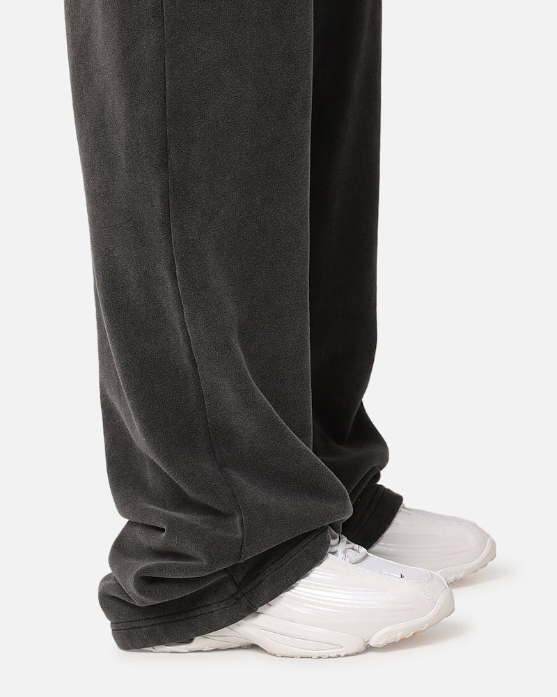 Loiter College Dropout Trackpants Washed Black
