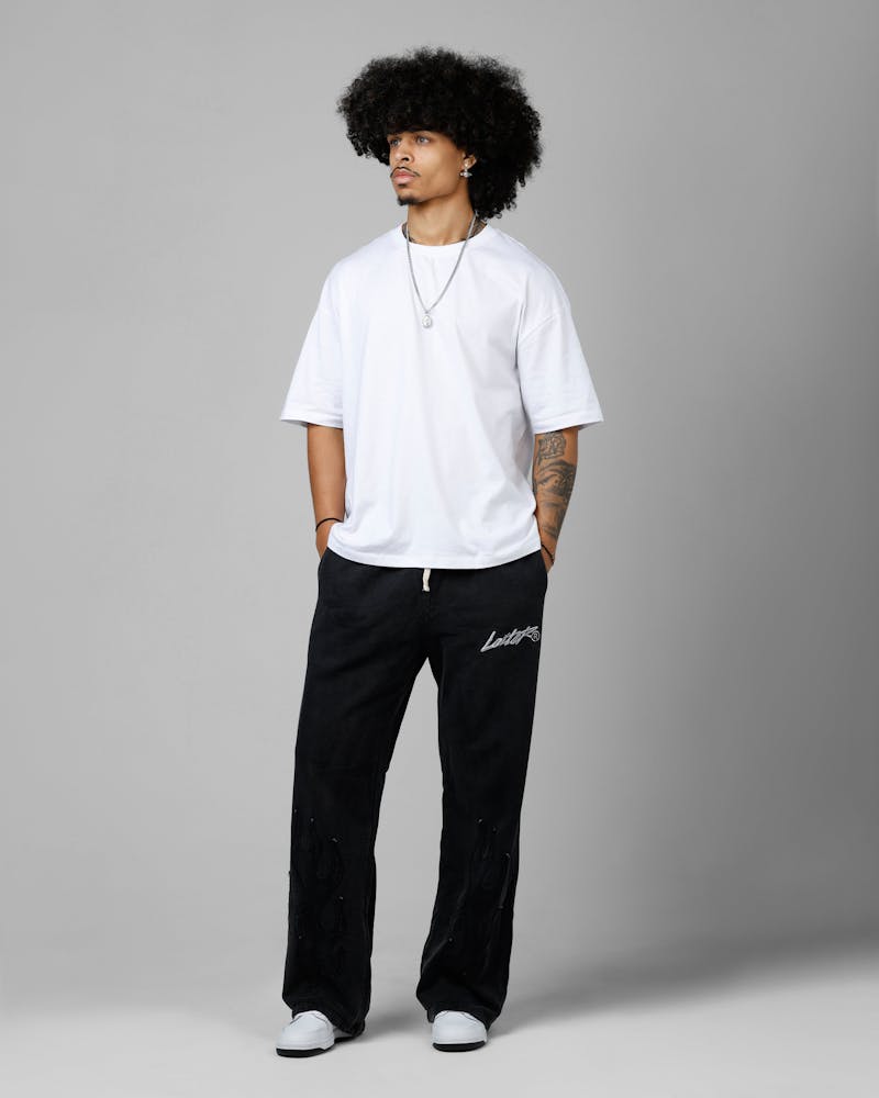 Loiter Inferno Sweatpants Washed Black