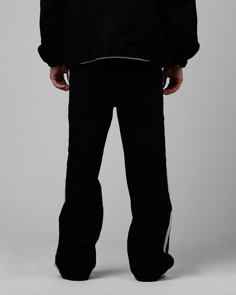 Loiter Track Star Denim Jeans Black