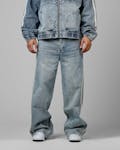Loiter Track Star Denim Jeans Blue Wash