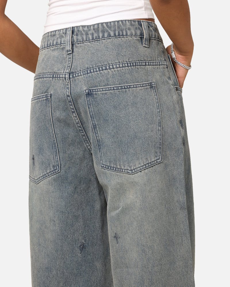 Saint Morta Amplus Graveyard Jeans Dirty Denim