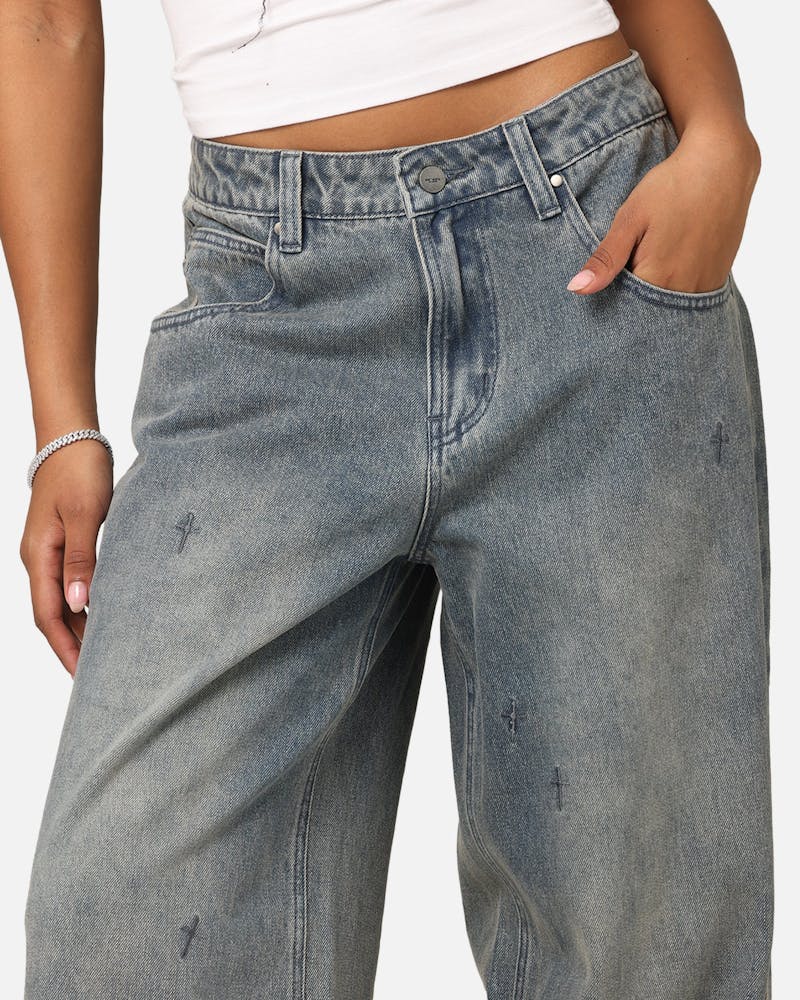 Saint Morta Amplus Graveyard Jeans Dirty Denim