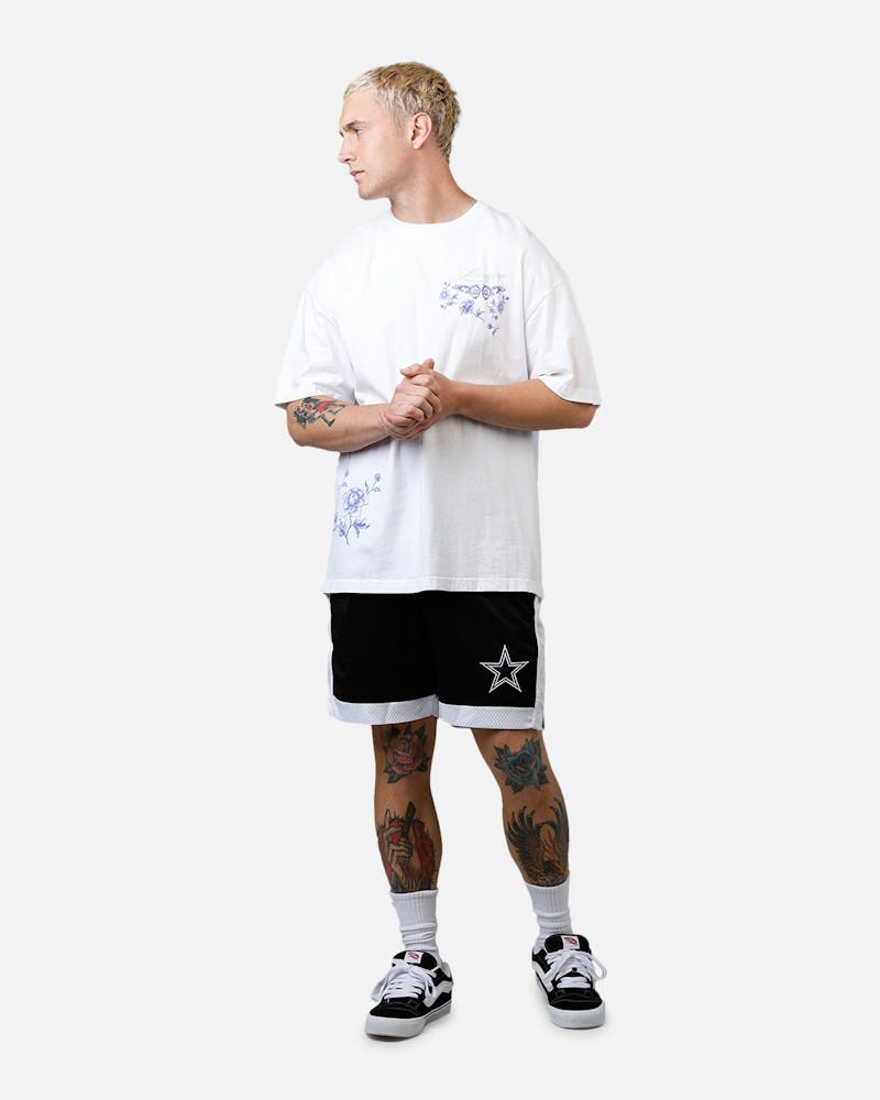 New Era Dallas Cowboys Sport Class Shorts Black/White