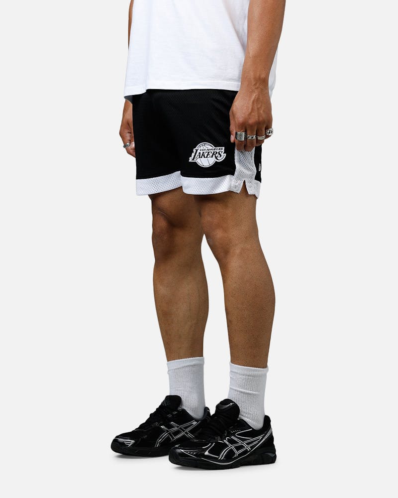 New Era Los Angeles Lakers Sport Class Shorts Black/White