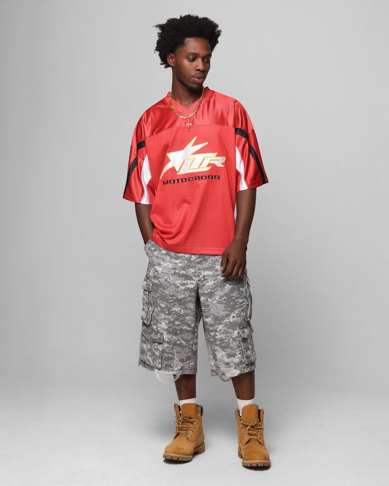 Loiter Collateral Cargo Shorts Snow Camo
