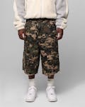 Loiter 3 Quarter Pants Washed Black