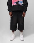 Loiter 3 Quarter Pants Washed Black