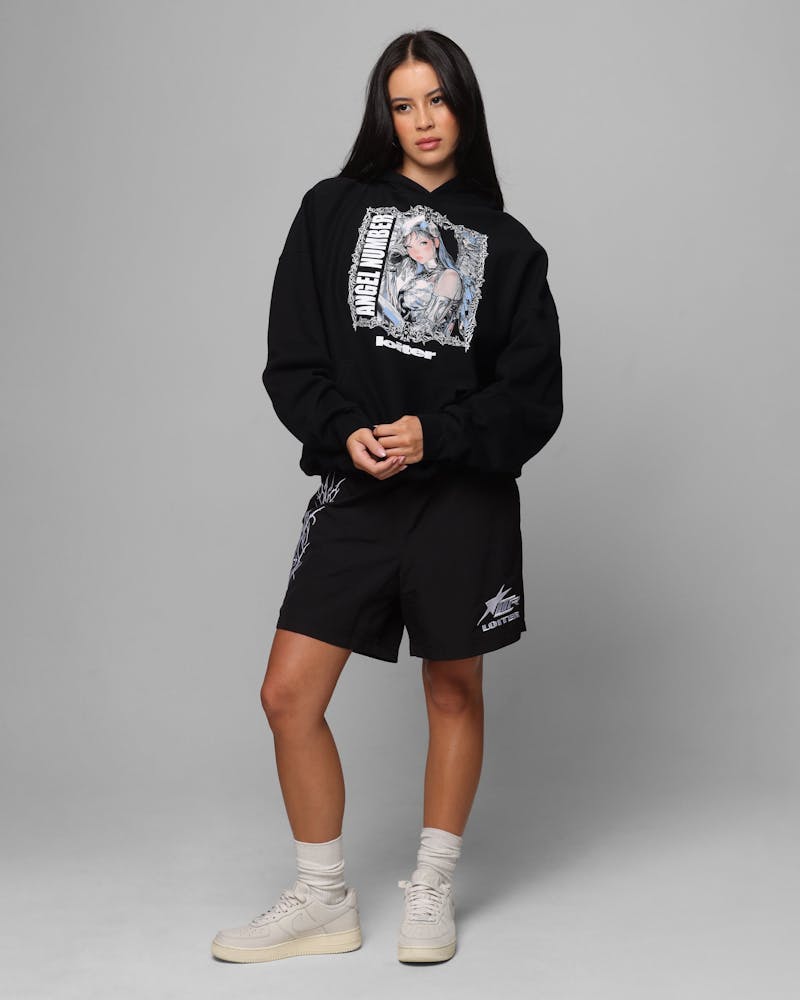 Loiter Cyber Beach Shorts Black