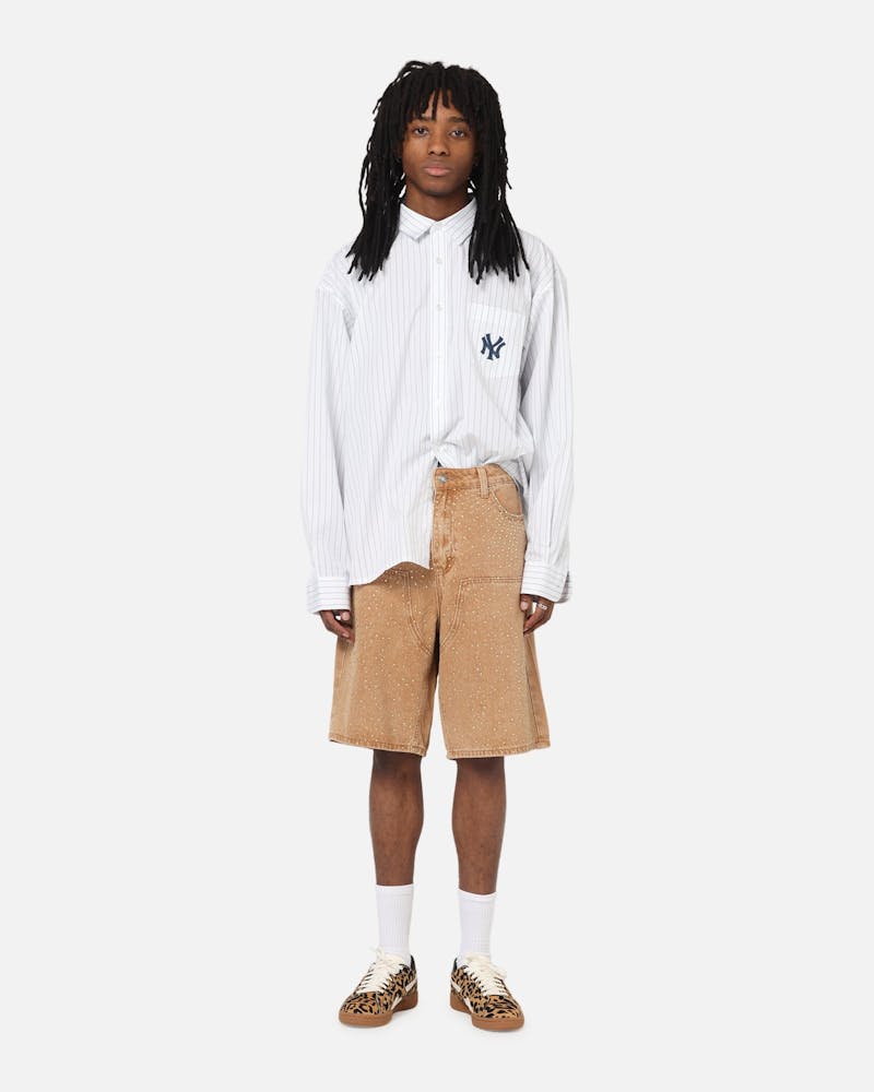 XXIII Diamond Buckle Back Jorts Vintage Sand