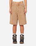 XXIII Diamond Buckle Back Jorts Blue Stonewash
