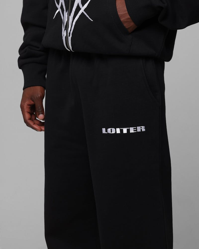 Loiter Blood Born Track Pants Black