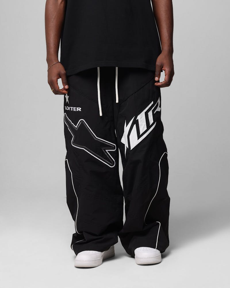Loiter Motocross Parachute Pants Black