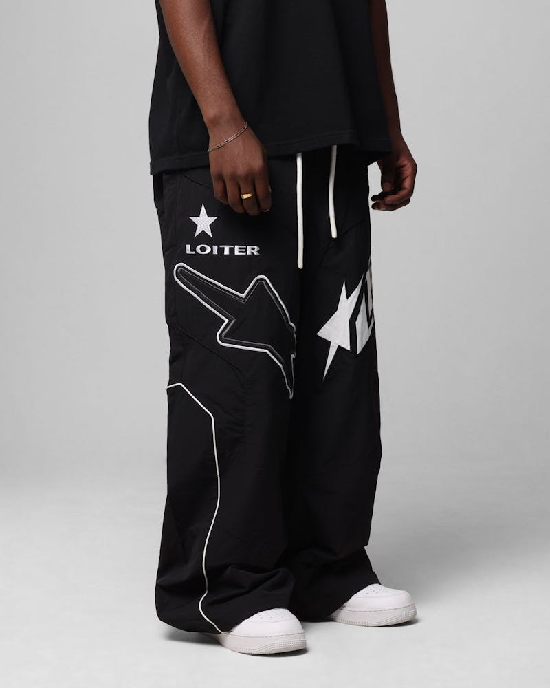 Loiter Motocross Parachute Pants Black