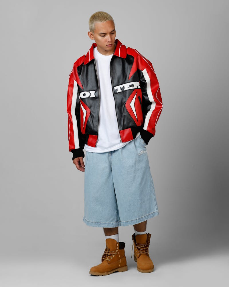 Loiter 3 Quarter Shorts Light Wash