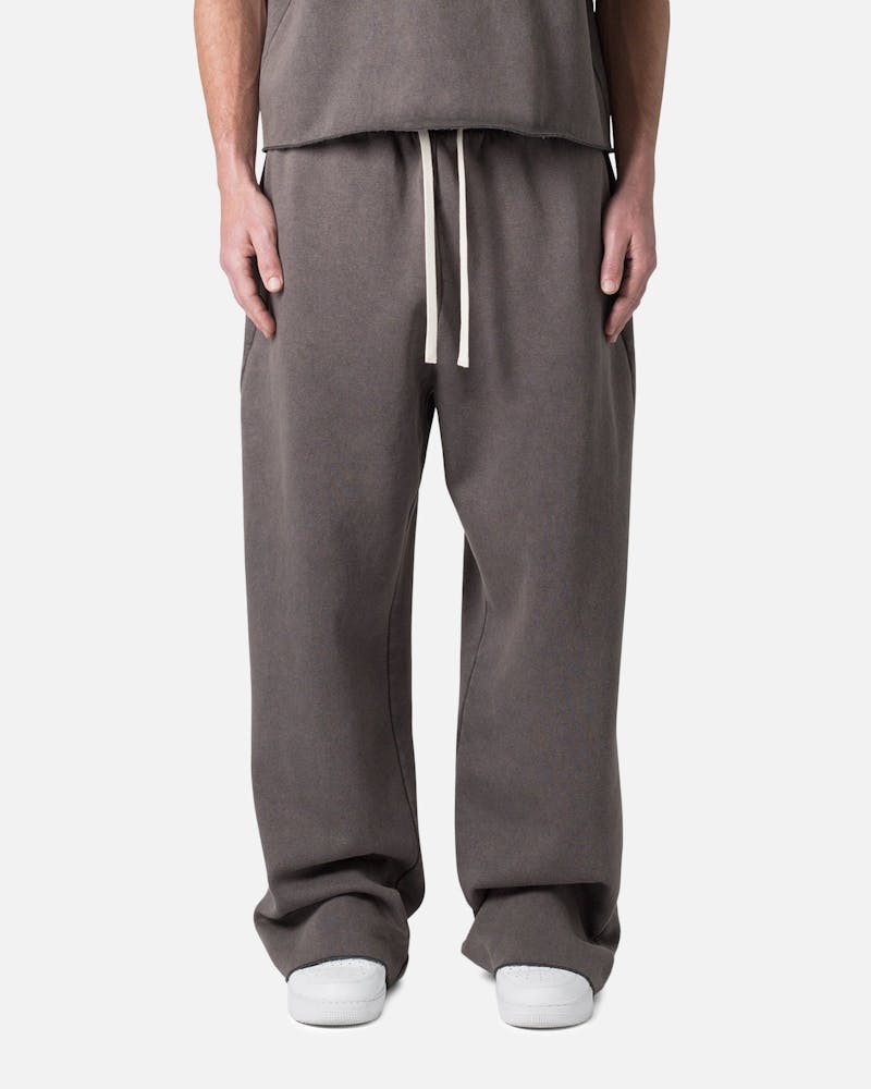 MNML Washed Ultra Baggy Sweatpants Washed Black