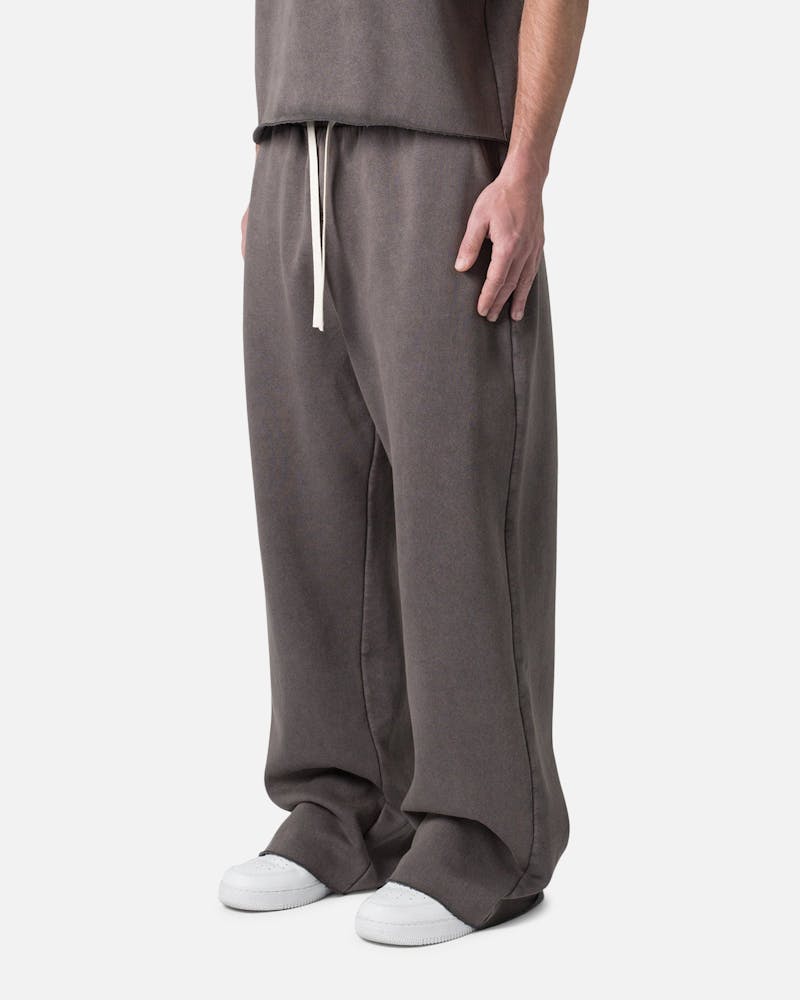 MNML Washed Ultra Baggy Sweatpants Washed Black