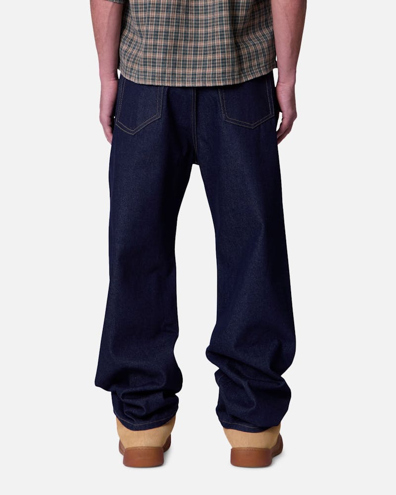 MNML Ultra Baggy Jeans Raw Blue