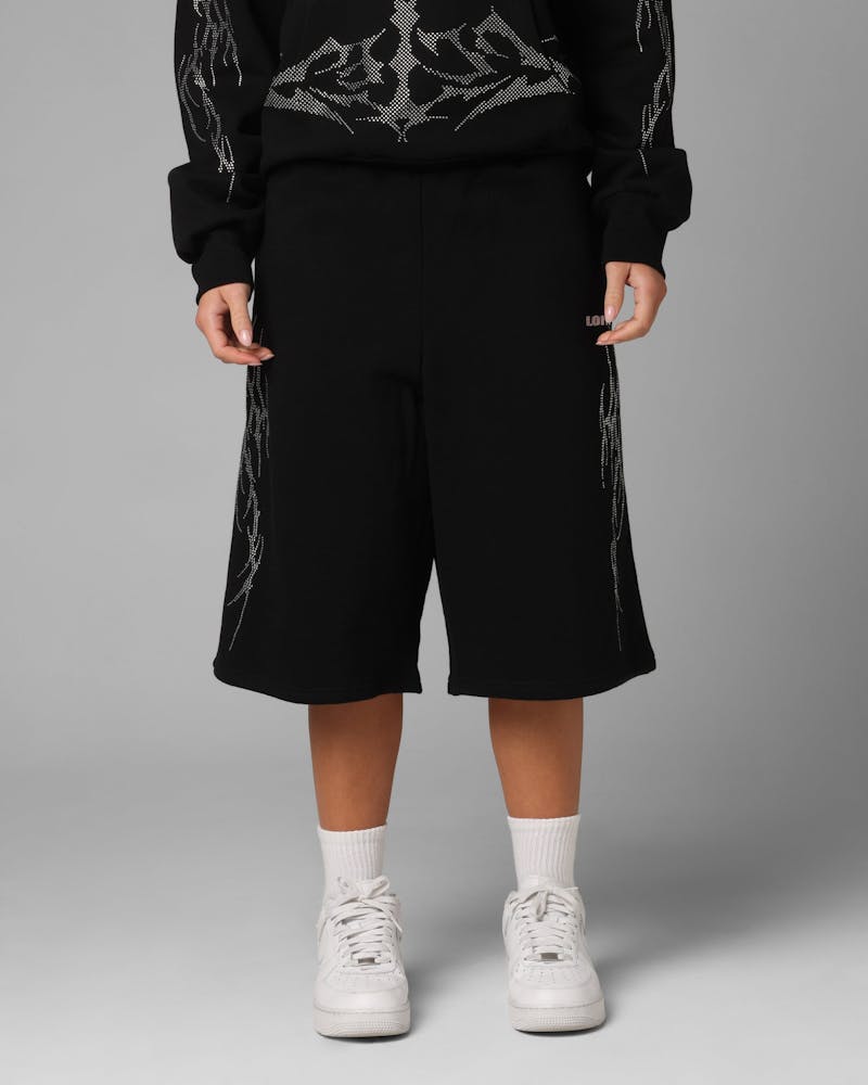 Loiter Opaque Sweat Shorts Black