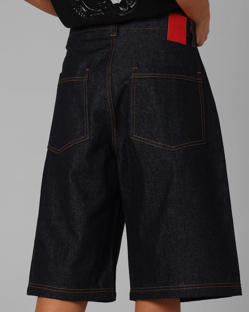 Loiter F-16 Denim Jorts Indigo