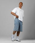 Loiter Goth Clique Jorts Black