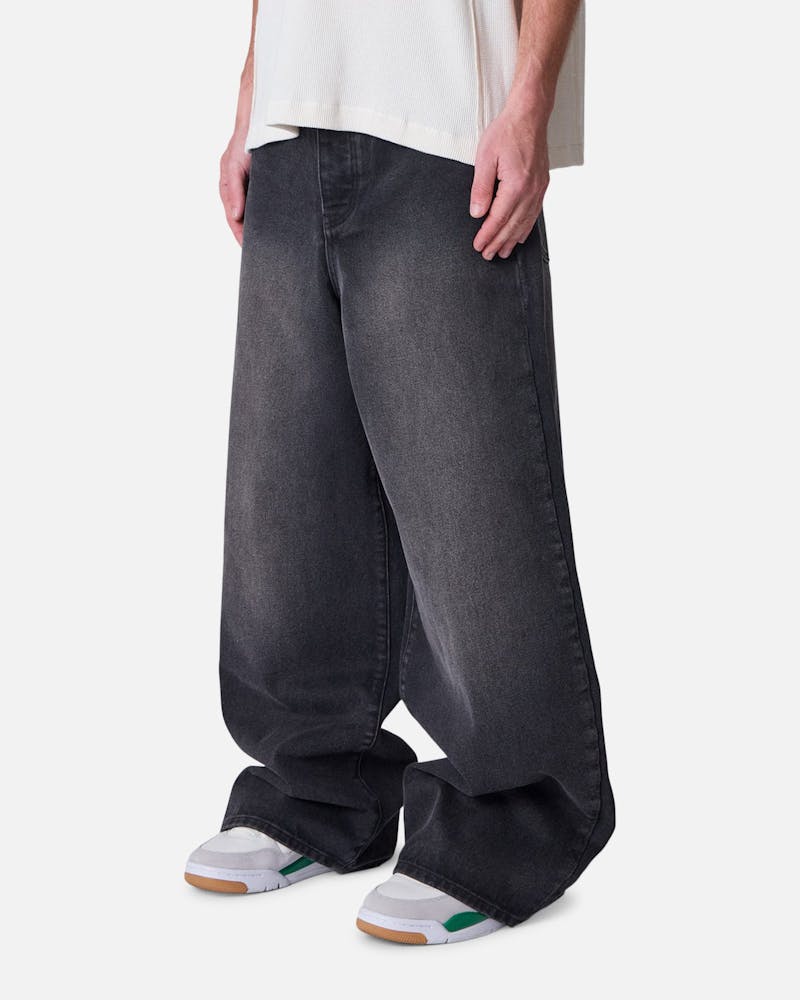 MNML Rave Washed Jeans Vintage Black