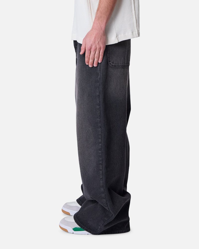 MNML Rave Washed Jeans Vintage Black