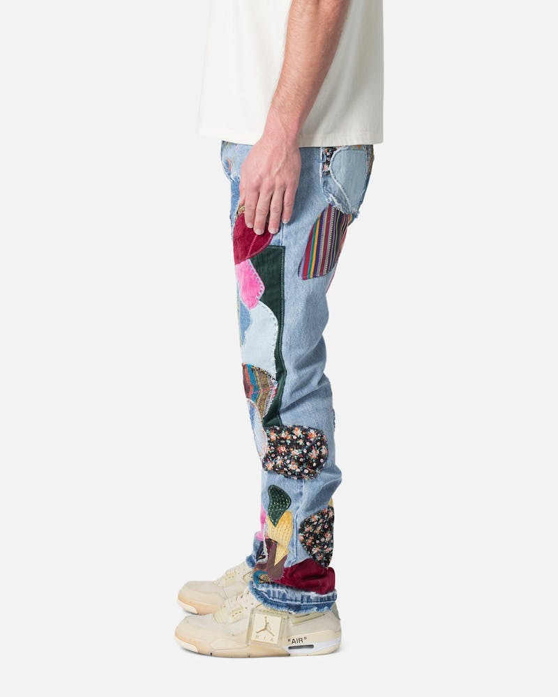 MNML Ultra Baggy Patchwork Jeans Multi