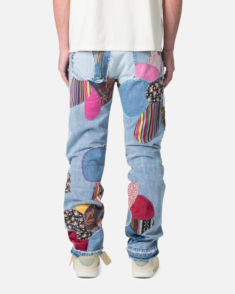 MNML Ultra Baggy Patchwork Jeans Multi
