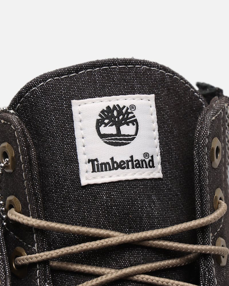 Timberland X Culture Kings 6" Black Denim Premium Boot Black Denim