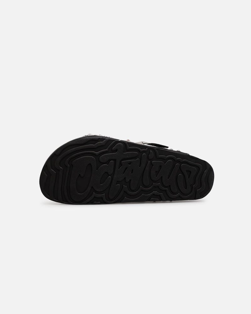 Octavious Marks Onyx Leather Clogs Black