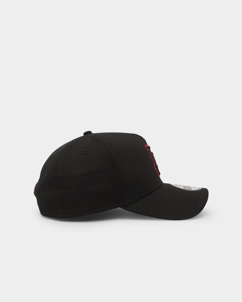 New Era Los Angeles Dodgers 9FORTY A-Frame Snapback Black/Scarlet