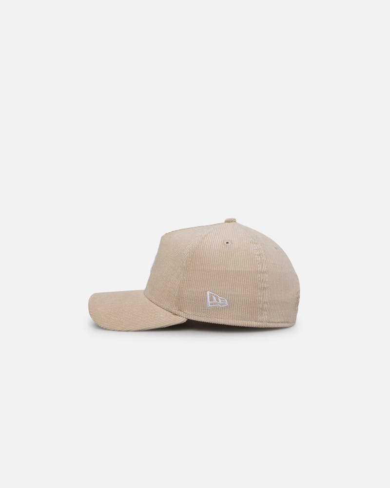 New Era Los Angeles Dodgers 'Micro Cord Cream' 9FORTY A-Frame Snapback Cream/White