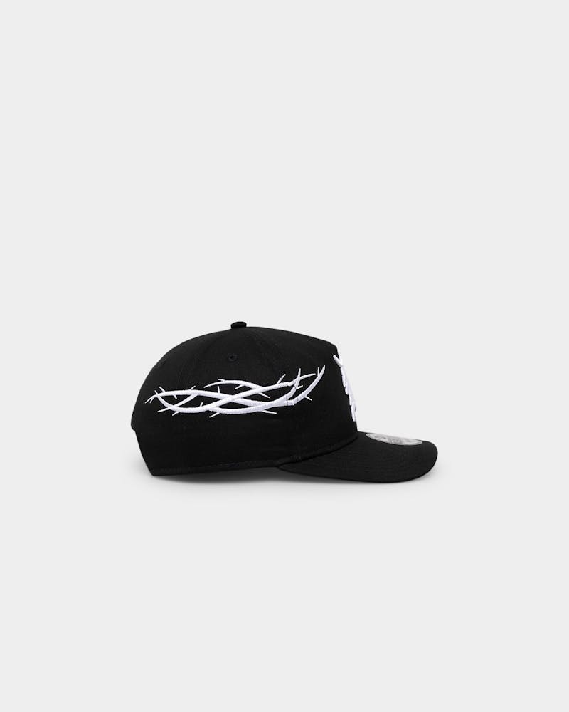 New Era Detroit Tigers 'Twisted Thorns' Golfer Pre-Curved Snapback Black