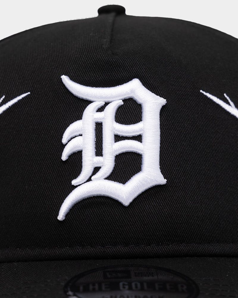 New Era Detroit Tigers 'Twisted Thorns' Golfer Pre-Curved Snapback Black