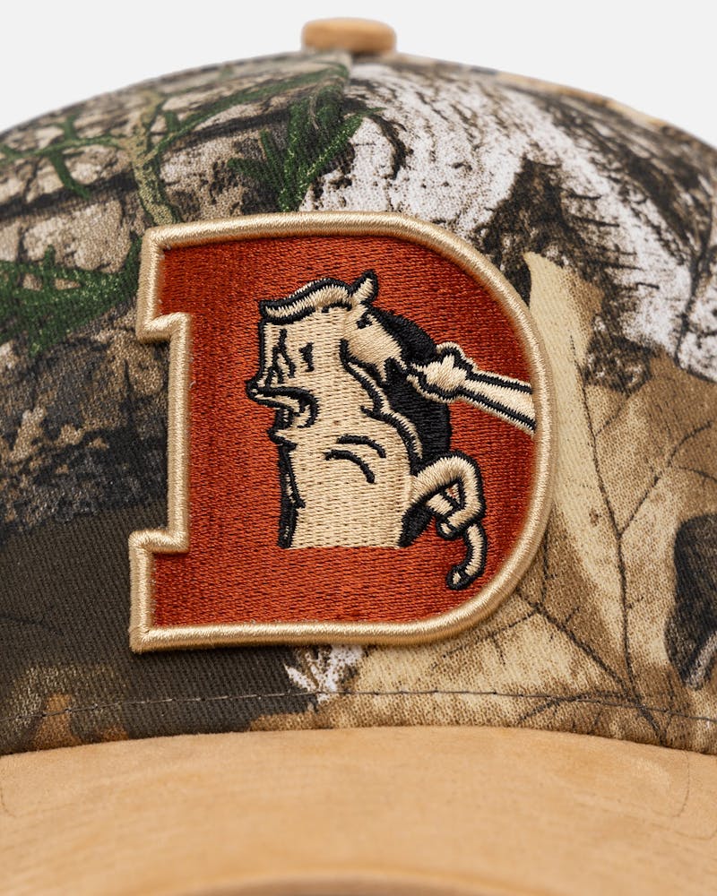 New Era Denver Broncos 'Real Tree Tan Suede' 9FORTY A-Frame Snapback Real Tree