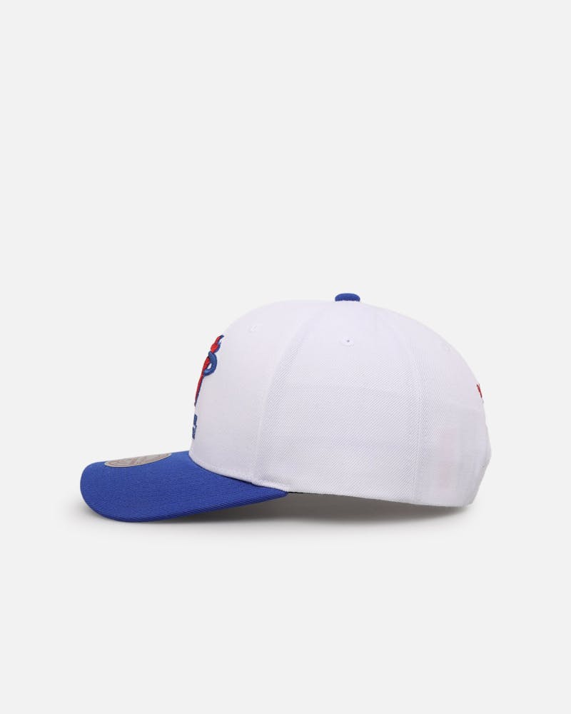 Mitchell & Ness Miami Heat 'Cuba Flag' Pro Crown Snapback White/Blue