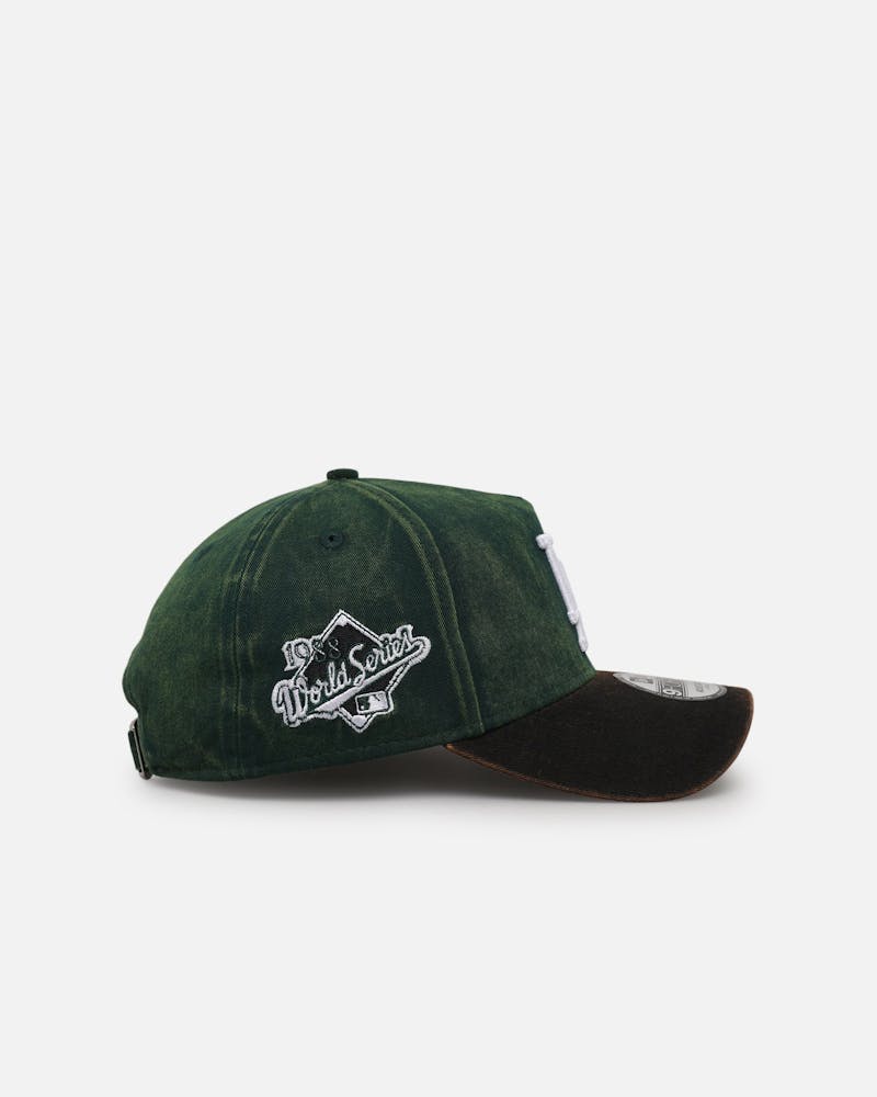 New Era Los Angeles Dodgers 'Washed Green' 9FORTY A-Frame Strapback Green/Black