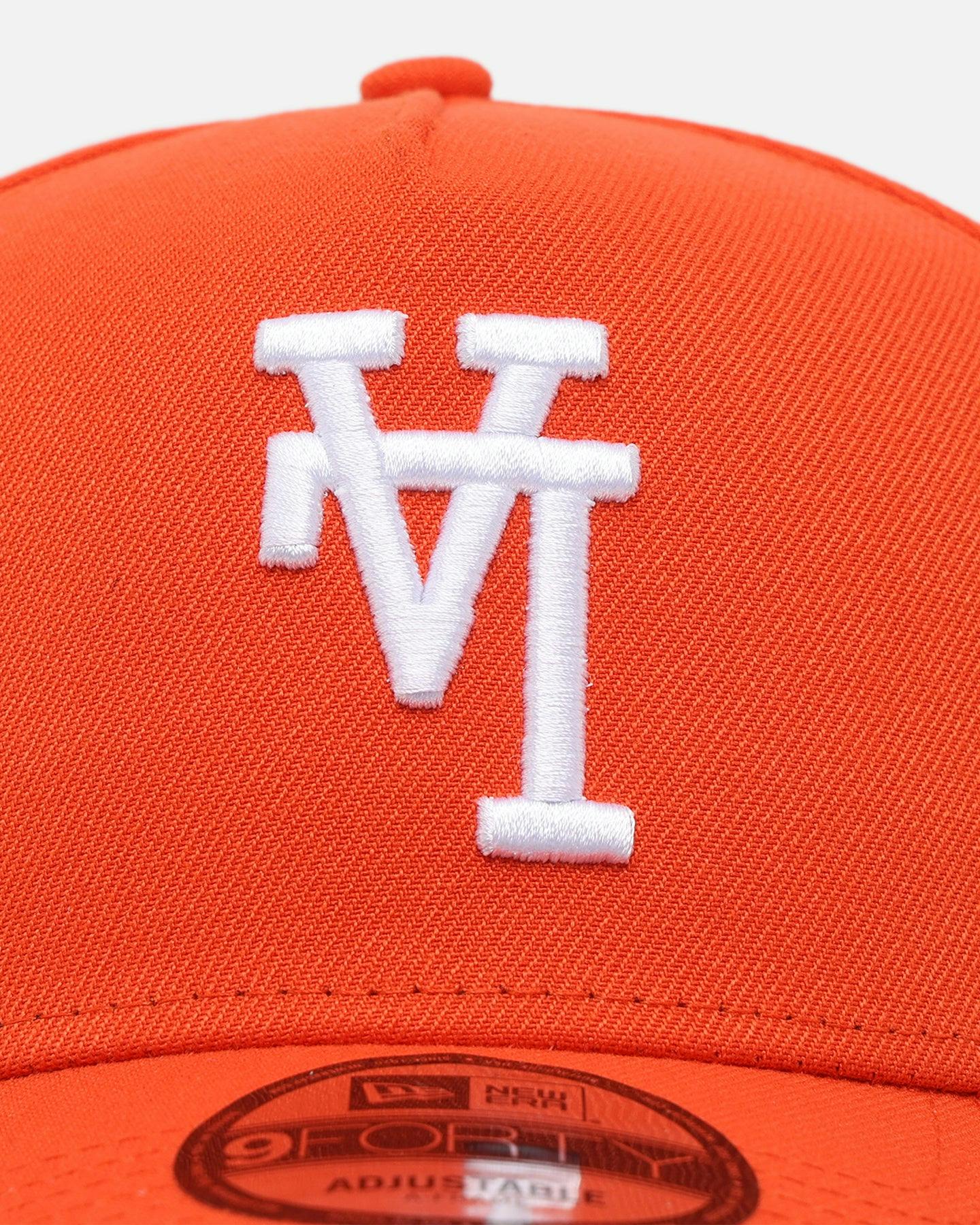 New Era Los Angeles Dodgers 'Upside Down LA Polychromatic' 9FORTY A-Frame Snapback Orange