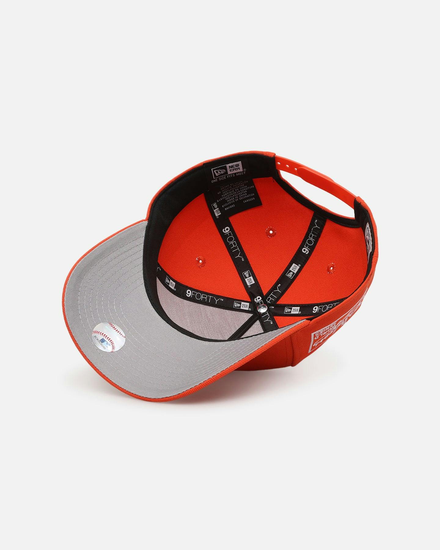 New Era Los Angeles Dodgers 'Upside Down LA Polychromatic' 9FORTY A-Frame Snapback Orange