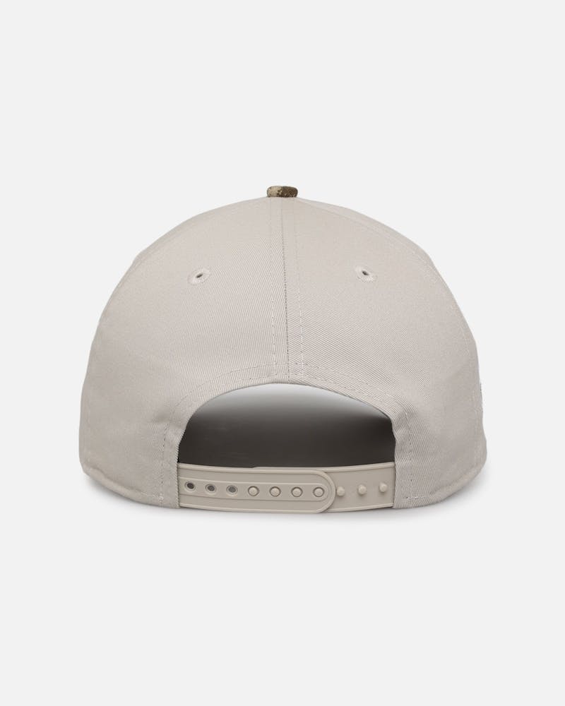 New Era Los Angeles Dodgers 'Real Tree Stone' 9FORTY A-Frame Snapback Stone