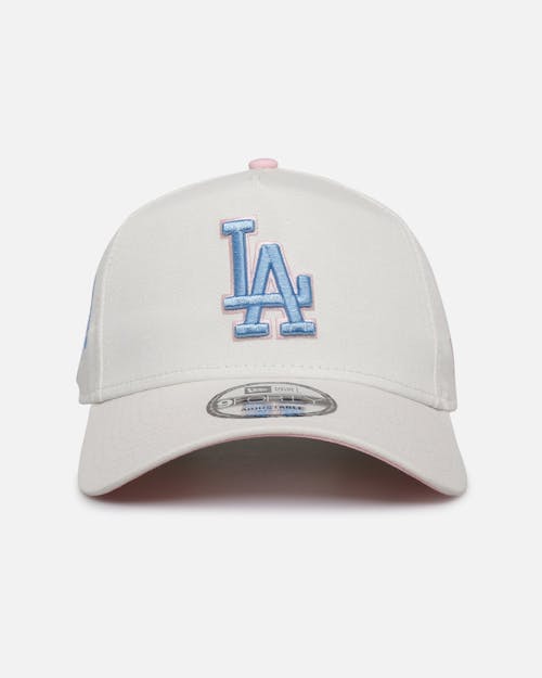New Era Atlanta Braves 'Pastel' 9FORTY A-Frame Snapback Chrome White