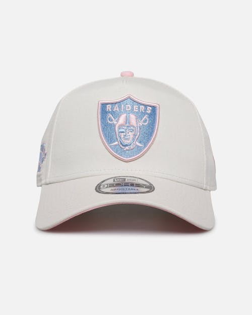 New Era Atlanta Braves 'Pastel' 9FORTY A-Frame Snapback Chrome White