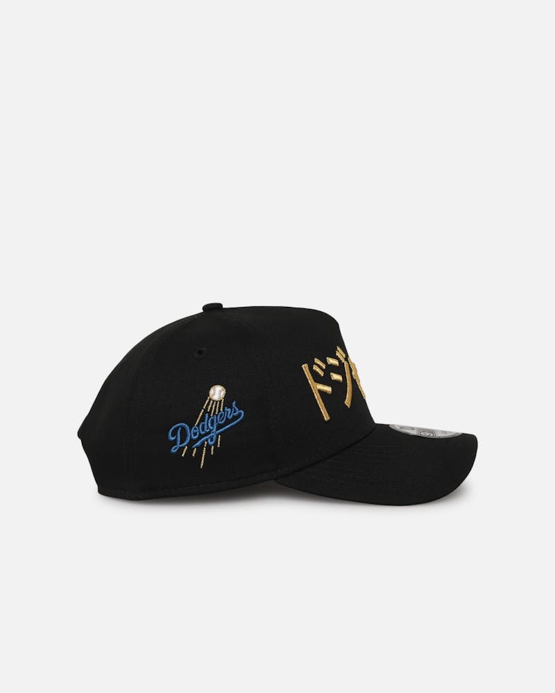 New Era Los Angeles Dodgers "Japan Pack" Kanji 9FORTY A-Frame Snapback Black/Gold