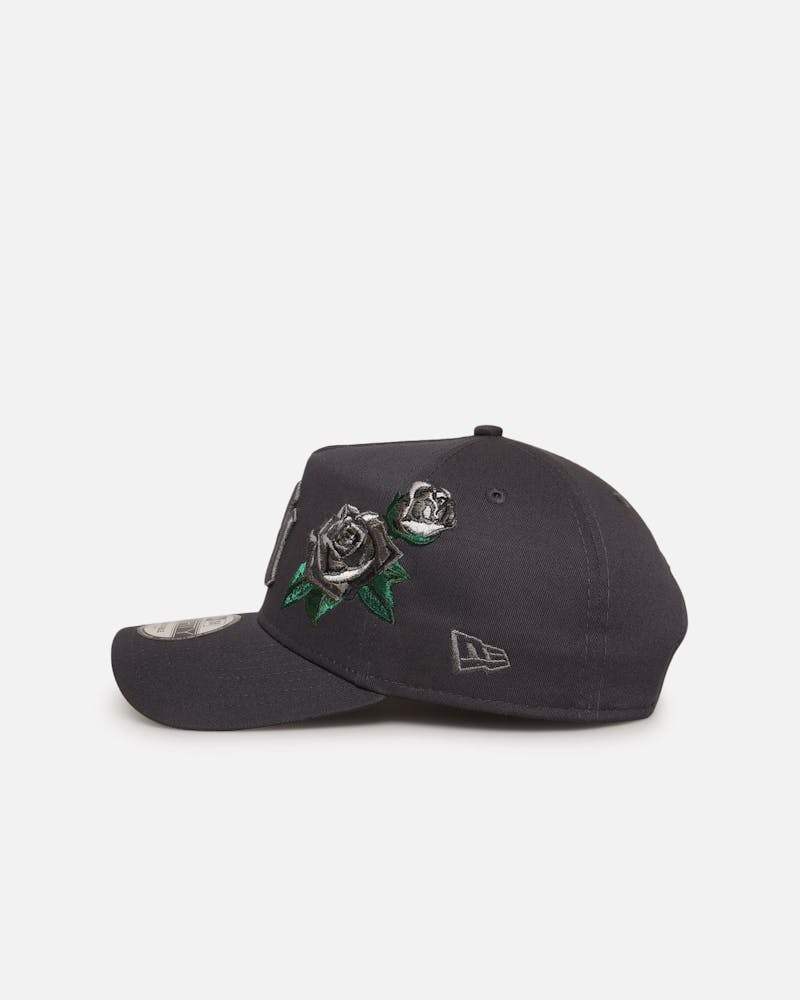 New Era New York Yankees 'Gray Tonal Rose Embroidery' 9FORTY A-Frame Snapback Gray