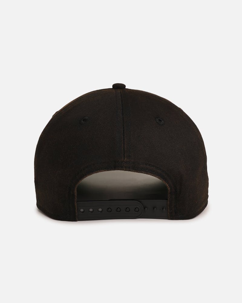 New Era Detroit Tigers 'Washed Gothic Visor' 9OFRTY A-Frame Snapback Black